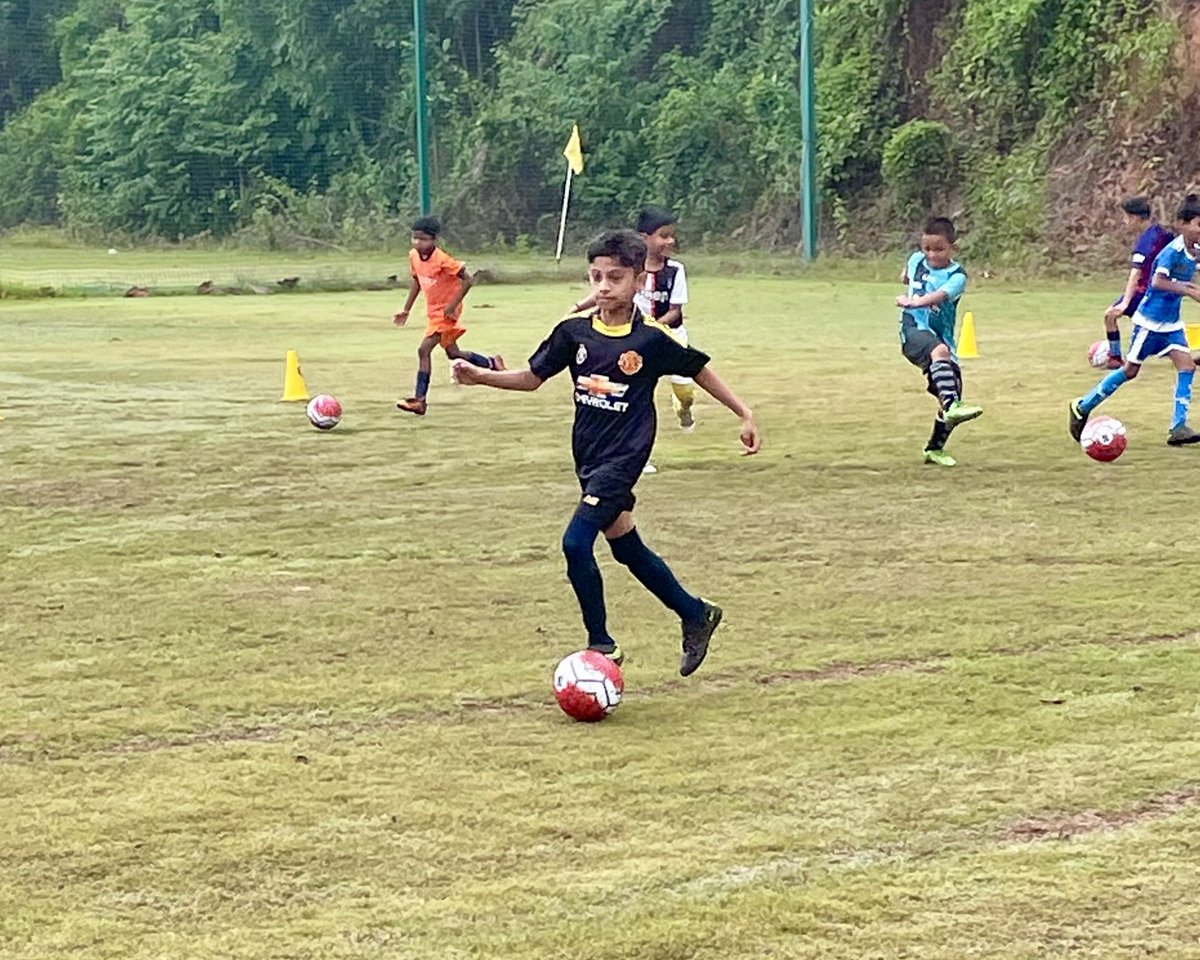 A few snapshots from our ongoing @fcgacademy summer camp in Guirim. Come rain or shine, loads of fun guaranteed! 🏃‍♂️⚽️