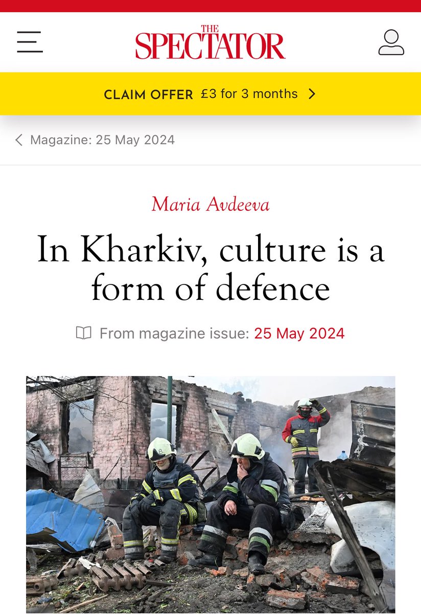 Demolished Kharkiv book factory is the second Russia has destroyed in a month. Last week, I interviewed the director of another large Ukrainian book factory for <a href="/spectator/">The Spectator</a>. Today, I called them again. Despite the tragedy, they continue printing books.
spectator.co.uk/article/in-kha…