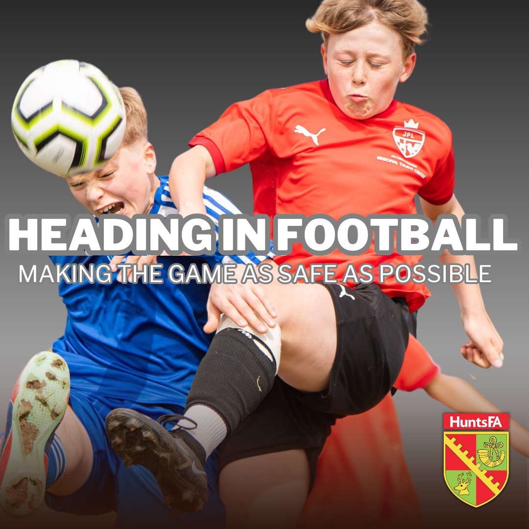 HEADING IN FOOTBALL- MAKING THE GAME AS SAFE AS POSSIBLE Following extensive trials, heading in U7-U11 youth grassroots football matches is to be phased out over the next three seasons. To read more about the findings please follow the link tinyurl.com/8zyddwft