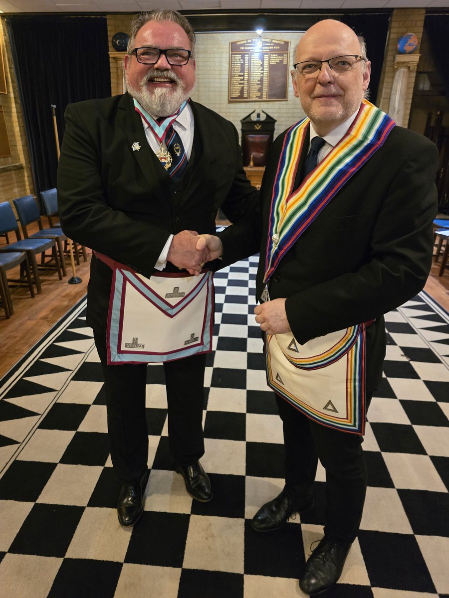 SU Lodge 767 (@sulodge767) on Twitter photo The <a href="/SULodge767/">SU Lodge 767</a> family installed two into the Chairs Gladsmuir MMM & RAM. An amazing ceremony for both Worshipful Master <a href="/TheFreethster/">Ian Freeth</a> & Commander <a href="/peterlucasherts/">Peter Lucas</a> who both look forward to their coming year & the candidates to be Advanced & Elivated <a href="/HertsMarkPGM/">James Harrison</a> <a href="/UGLE_UniScheme/">Universities Scheme</a> The <a href="/SULodge767/">SU Lodge 767</a> family installed two into the Chairs Gladsmuir MMM & RAM. An amazing ceremony for both Worshipful Master <a href="/TheFreethster/">Ian Freeth</a> & Commander <a href="/peterlucasherts/">Peter Lucas</a> who both look forward to their coming year & the candidates to be Advanced & Elivated <a href="/HertsMarkPGM/">James Harrison</a> <a href="/UGLE_UniScheme/">Universities Scheme</a>