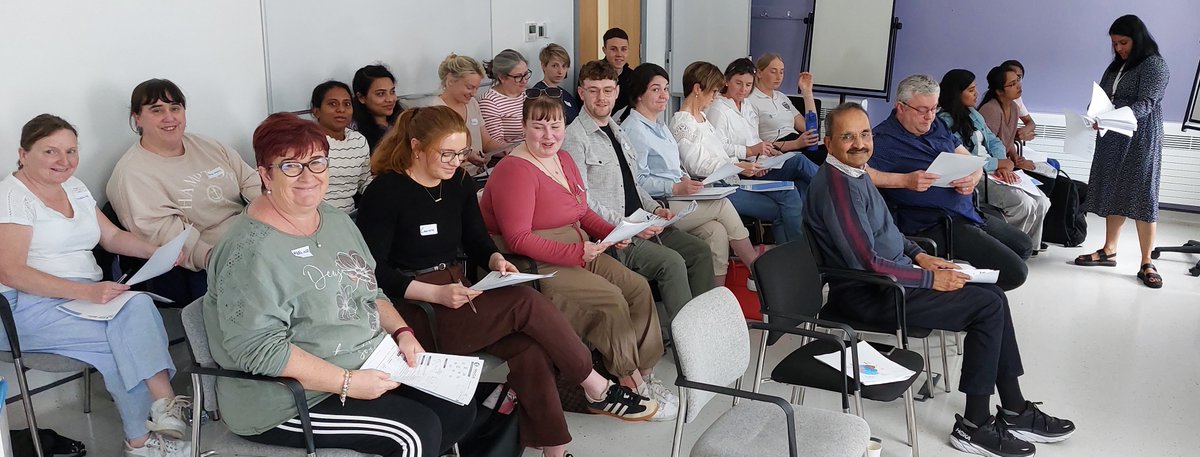 Happy learners at another Wexford NFEP💜💛 #frailty education session. Great multidisciplinary mix of both attendees & facilitators, incorporating  @HSEWexOlderPers WEXICOP, @WexFit @WexGenHosp  @SouthEastCH  #frailty #integratedcare @deirdrelanglang @ICPOPIreland