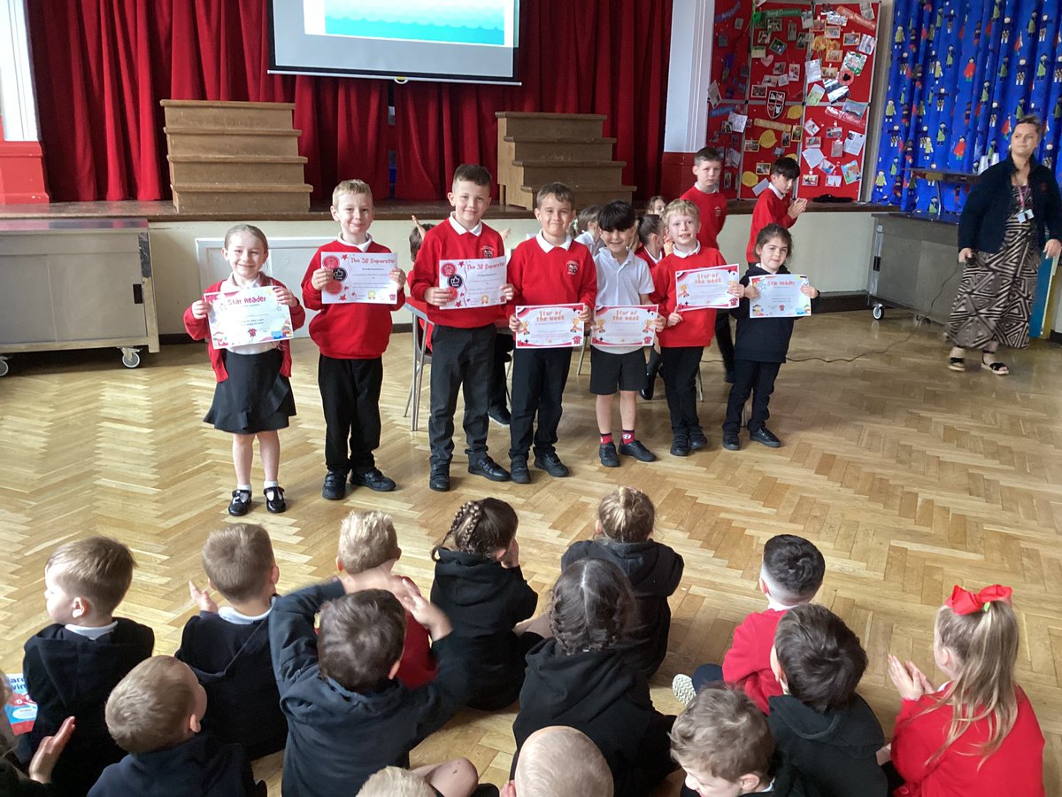 Congratulations to this week’s certificate winners. <a href="/KnypersleyFirst/">Knypersley First School</a> is very proud of you all! #knypersleylovescelebrating