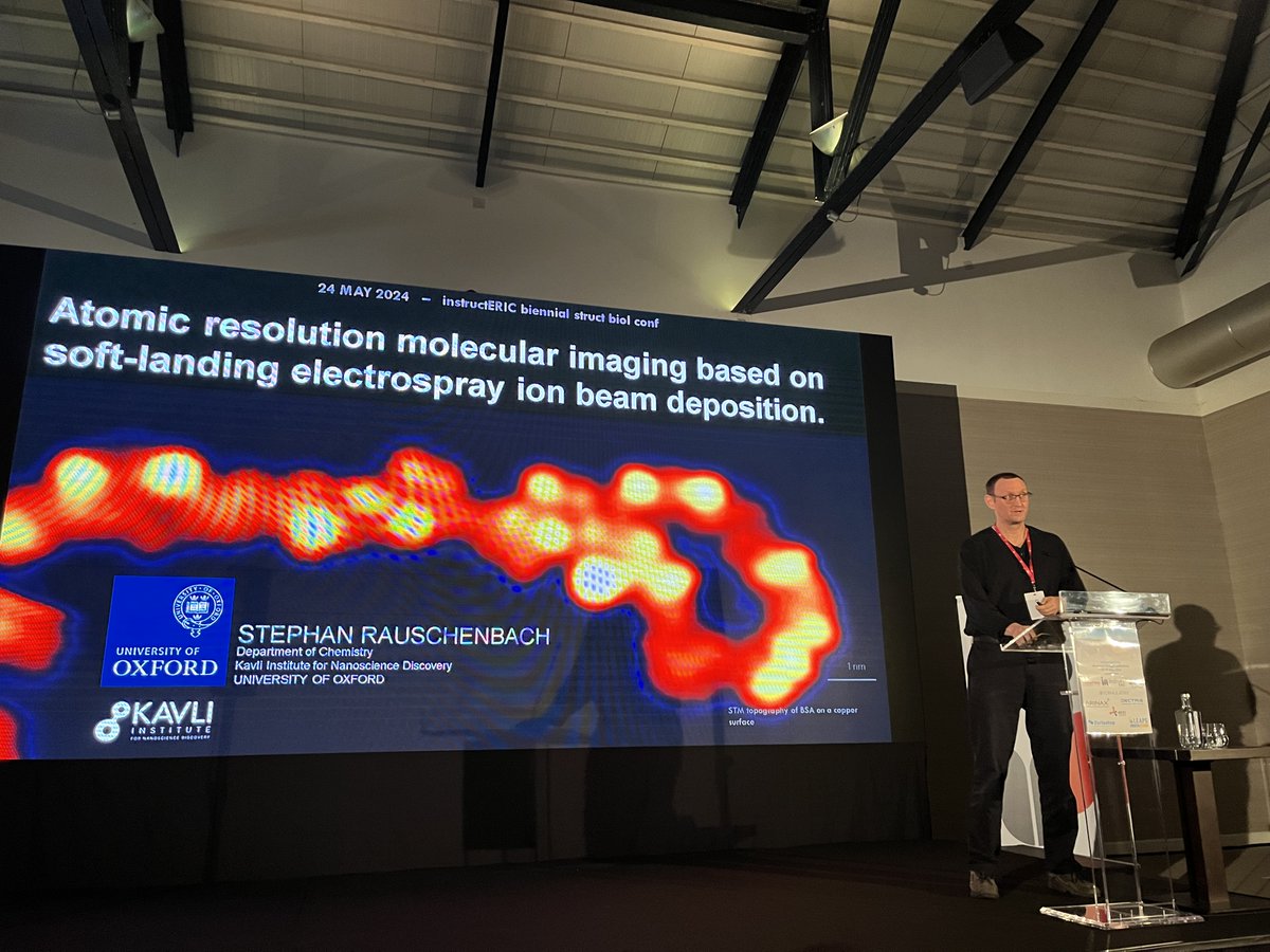 Claudia Alen Amaro (@claudialenamaro) on Twitter photo Stephan Rauschenbach <a href="/ESIBDLab/">Stephan Rauschenbach</a> <a href="/OxfordChemistry/">Oxford Chemistry</a> <a href="/UniofOxford/">University of Oxford</a> #IBSBC2024 talk on Atomic resolution molecular imaging based on soft-landing electrospray ion beam deposition
Mass Spec is offered <a href="/instructhub/">Instruct-ERIC</a> facility in Oxford
To apply for access instruct-eric.org/platform-type/… Stephan Rauschenbach <a href="/ESIBDLab/">Stephan Rauschenbach</a> <a href="/OxfordChemistry/">Oxford Chemistry</a> <a href="/UniofOxford/">University of Oxford</a> #IBSBC2024 talk on Atomic resolution molecular imaging based on soft-landing electrospray ion beam deposition
Mass Spec is offered <a href="/instructhub/">Instruct-ERIC</a> facility in Oxford
To apply for access instruct-eric.org/platform-type/…