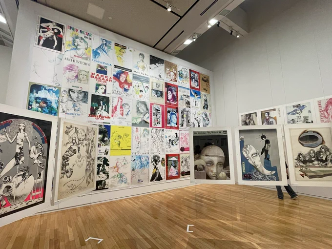 オペラシティアートギャラリーでやってる宇野亞喜良展最高過ぎるから知ってほしいって知ってて!!! 
