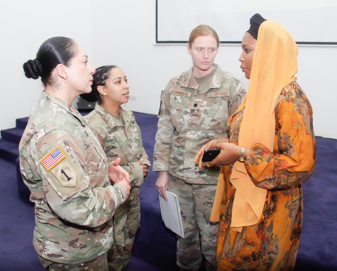 #PartnershipDiplomacy: @CalGuard & @NigerianNavy's Gender Integration Workshop in Abuja (21-23 May) strengthened cooperation, focusing on policy, leadership & women's participation in conflict prevention, peacekeeping & peace-building. #GenderIntergration #WomenPeaceSecurity