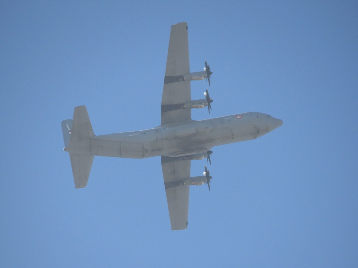 SomeFrench1991's tweet photo. 🇮🇶 #IqAF Iraqi Air Force
Lockheed Martin C-130J-30 Super Hercules
YI-304 | #728130 | #YI52
Heading back to Baghdad earlier today; maybe related to the ongoing 'Eager Lion 2024' military exercise
@IntelOmarion @ATCprowler https://t.co/yJbuUc0C5s