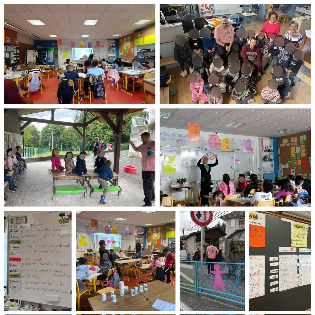 CprDel's tweet photo. 4º Día, Erasmus Francia. École élémentaire de la Pommeraie: visitamos varias clases de 3º, 4º y 5º conociendo diferentes metodologías con alumnado variado. Terminamos el día en la escuela infantil Le Tremblay.
#MEPRural #ErasmusPlus
#ErasmusPlusEs #MiErasmusPlus https://t.co/d6fDj02T3M