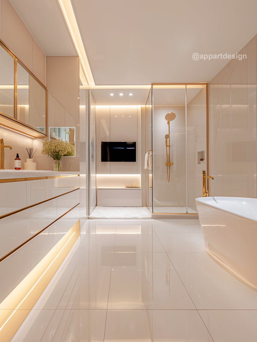 AppartDesign's tweet photo. I deserve a bathroom like this https://t.co/9VhTnGdTbo