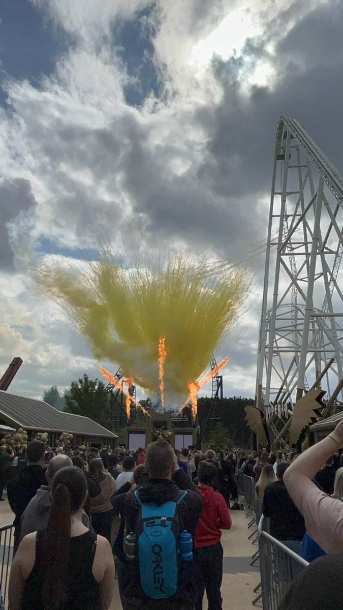 Hyperia opening ceremony. Moments away… 🪽‼️