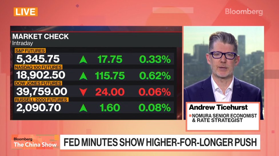 Developed market #centralbanks, including @ReserveBankofNZ and @RBAInfo, should still be somewhat flexible in their monetary policies if the @federalreserve delays cutting #rates, said @atice8, our senior economist and rate strategist on @BloombergTV: ow.ly/12Xr50RTJik