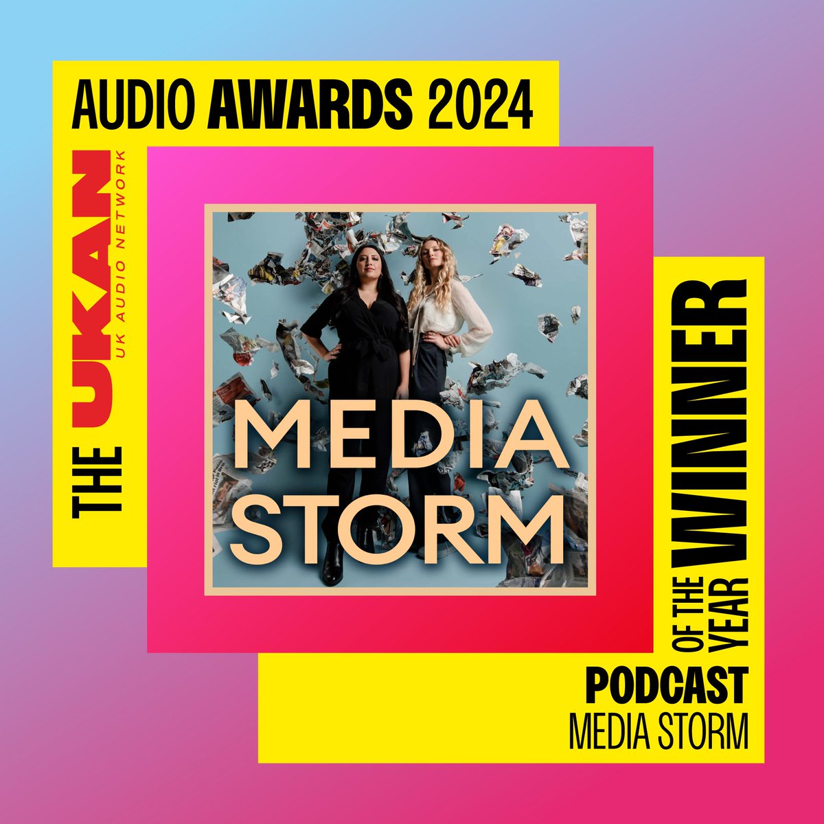 The Audio Awards (@audioawards) on Twitter photo CONGRATULATIONS to <a href="/MediaStormPod/">Media Storm Podcast</a> for winning Podcast of the Year at The <a href="/UKAudioNetwork/">UKAN - UK Audio Network</a> Audio Awards 2024!
The awards nominated and voted for by the audio community to celebrate and uplift, inline with UKAN's aims of: Transparency, Equity and Diversity. CONGRATULATIONS to <a href="/MediaStormPod/">Media Storm Podcast</a> for winning Podcast of the Year at The <a href="/UKAudioNetwork/">UKAN - UK Audio Network</a> Audio Awards 2024!
The awards nominated and voted for by the audio community to celebrate and uplift, inline with UKAN's aims of: Transparency, Equity and Diversity.