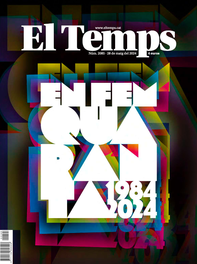 ElTemps_cat's tweet image. Bon dia a tothom. Avui fem 40 anys (i aquest és el número especial que publiquem).

Ha plogut molt, moltíssim des d’aquella primavera de 1984. Gràcies a tots els que, malgrat tot i malgrat tots, des de davant, des de darrere o des del costat, ens feu persistir ❤️
