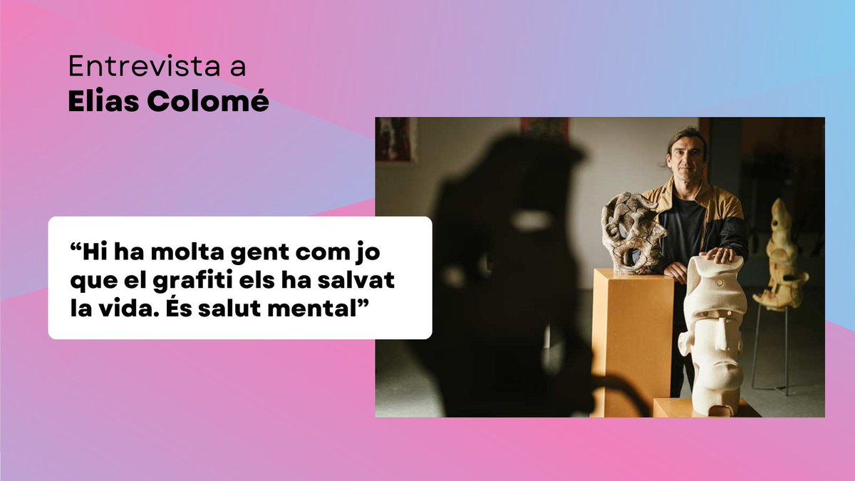 #entrevista #trespasses 
🗿 Elias Colomé és l'entrevistat de l'edició 728. Ens parla de la seva obra i de què és per a ell l'art. 
staperpetua.org/linformatiu/in…