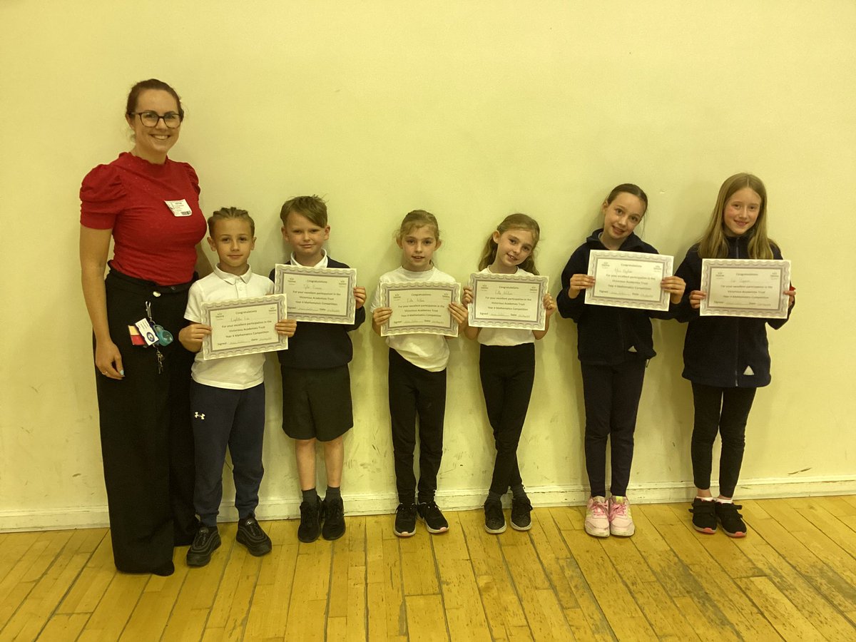 Mrs Abraham (@wbmrsabraham) on Twitter photo Incredibly proud of this team of year 4 children who took part in a <a href="/TrustVictorious/">Victorious Academies Trust</a> Maths event yesterday. Their enthusiasm, hard work, knowledge and behaviour made me extremely proud! <a href="/WildBankPrimary/">Wild Bank Primary School π</a> Incredibly proud of this team of year 4 children who took part in a <a href="/TrustVictorious/">Victorious Academies Trust</a> Maths event yesterday. Their enthusiasm, hard work, knowledge and behaviour made me extremely proud! <a href="/WildBankPrimary/">Wild Bank Primary School π</a>