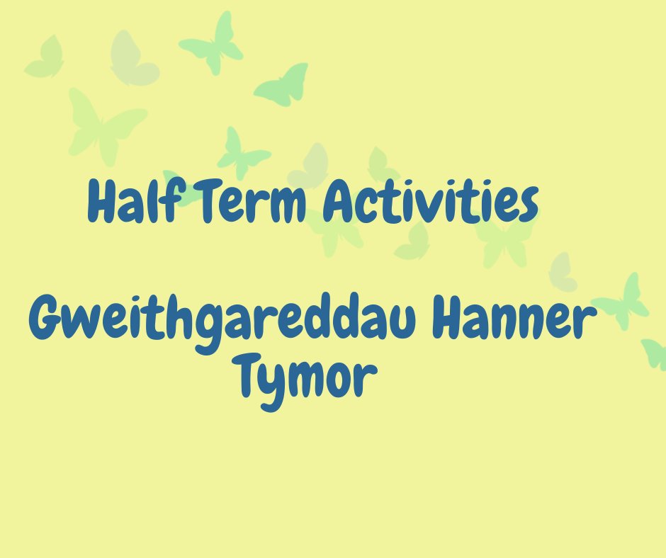 Stuck for things to do with the family during this half term? Check out our fantastic range of activities for children and families dewis.wales/SearchResults.… With so much planned, you'll be spoiled for choice!