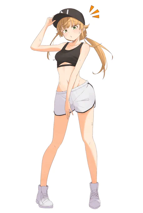 DAY43 汗かきノルンちゃん#無職転生 #100日チャレンジ 