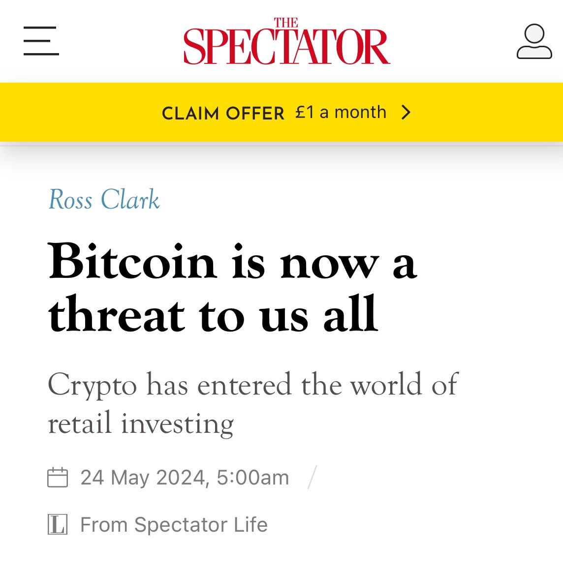 Bitcoin Magazine tweet media