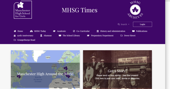 🧵We are thrilled to announce a very exciting project that our wonderful Archivists, Mrs Pam Roberts & Mrs Gwen Hobson have been working hard on!

MHSG Times is a digital site, sharing stories from MHSG's history. 

1/3