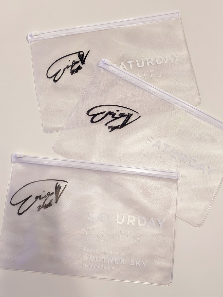 予告🐘 ＼ #村上愛花 さんの サイン入りサタデーナイト・クリアケース