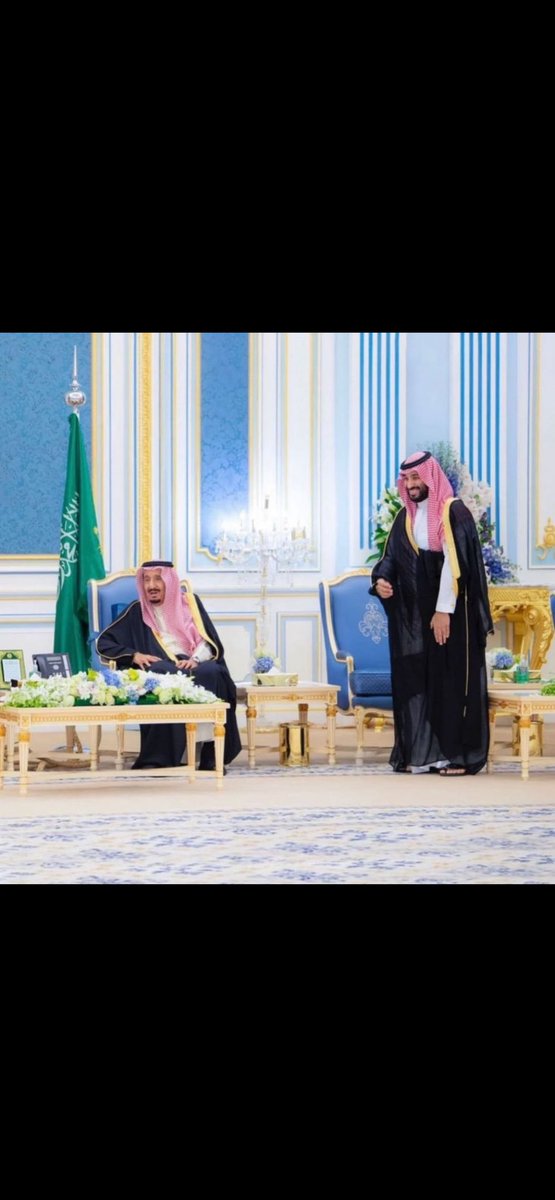 #السعوديه_تنتصررر_لفلسطين 
#محمد_بن_سلمان‌ 

انها السعوديه العظمى دولة الرجال الذين افعالهم تسبق اقوالهم حفظ الله خادم الحرمين وولي عهده الأمين

💚🇸🇦💚