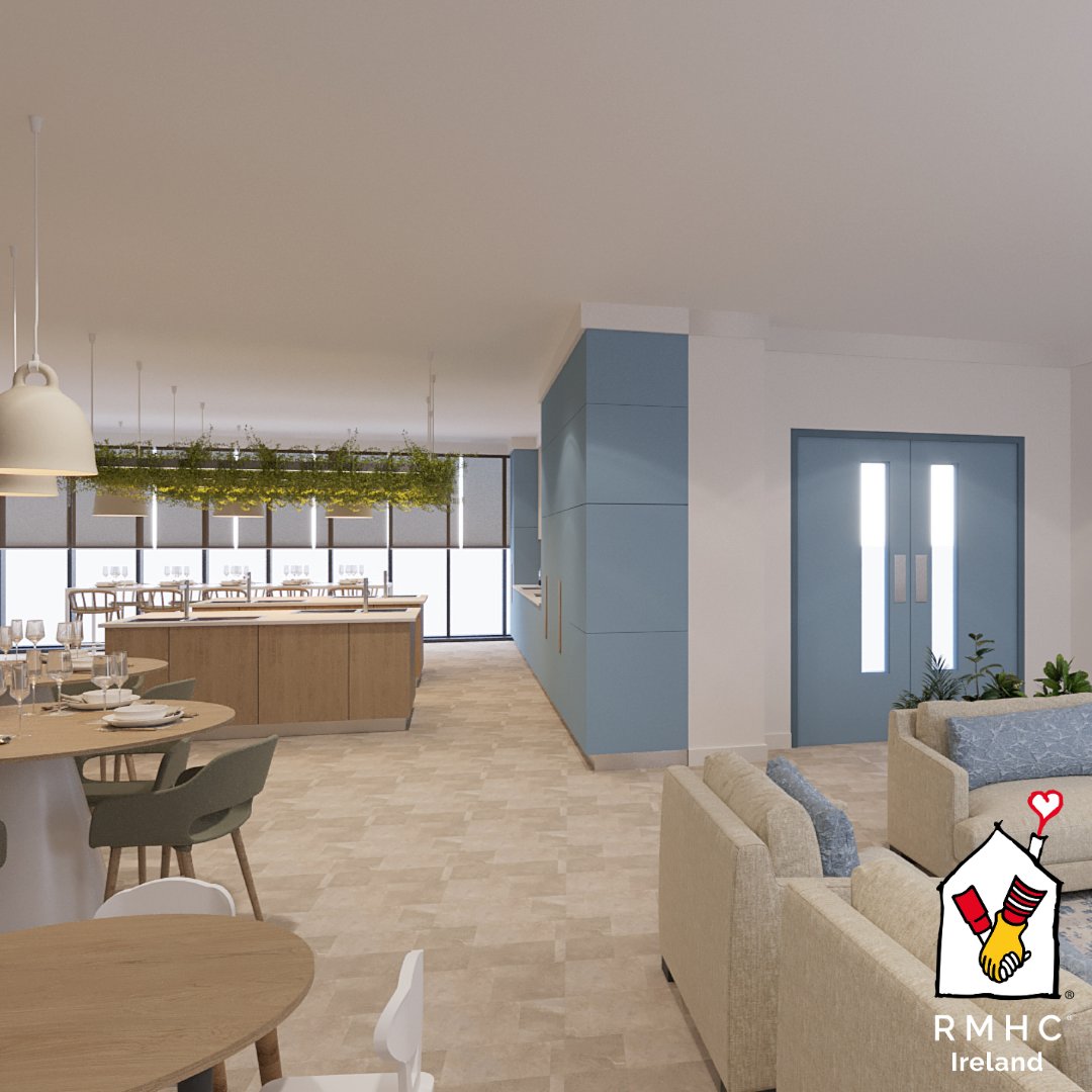 New House, first look 👀 Our brand new family-come-kitchen living spaces 🛋 Our new House will have 5 family & kitchen living spaces on the upper levels of our House, where families can cook and relax away from the more public and communal space on the ground floor 🏠💛