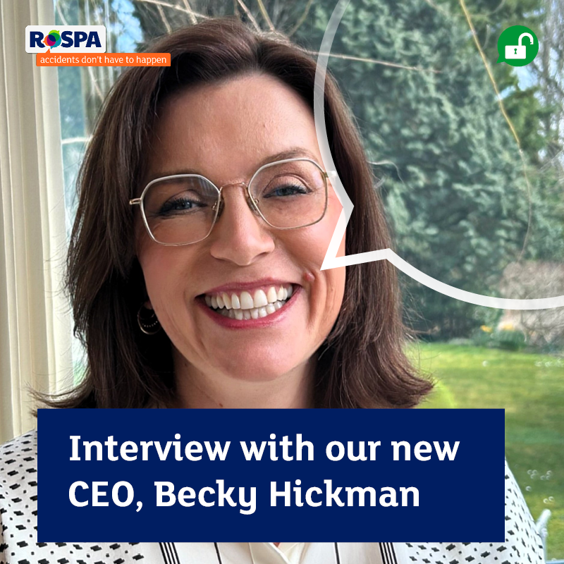 RoSPA's tweet image. 🌟 Meet Becky Hickman, our new CEO!

In our exclusive interview, Becky shares her vision for a safer society and the vital role RoSPA plays in accident prevention.

👉ow.ly/6HwY50RQPWx

#NewCEO #HealthandSafety