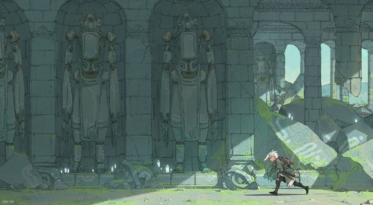 「The Art of  Jiangyuan Zhong - Gallery up」|IAMAGのイラスト