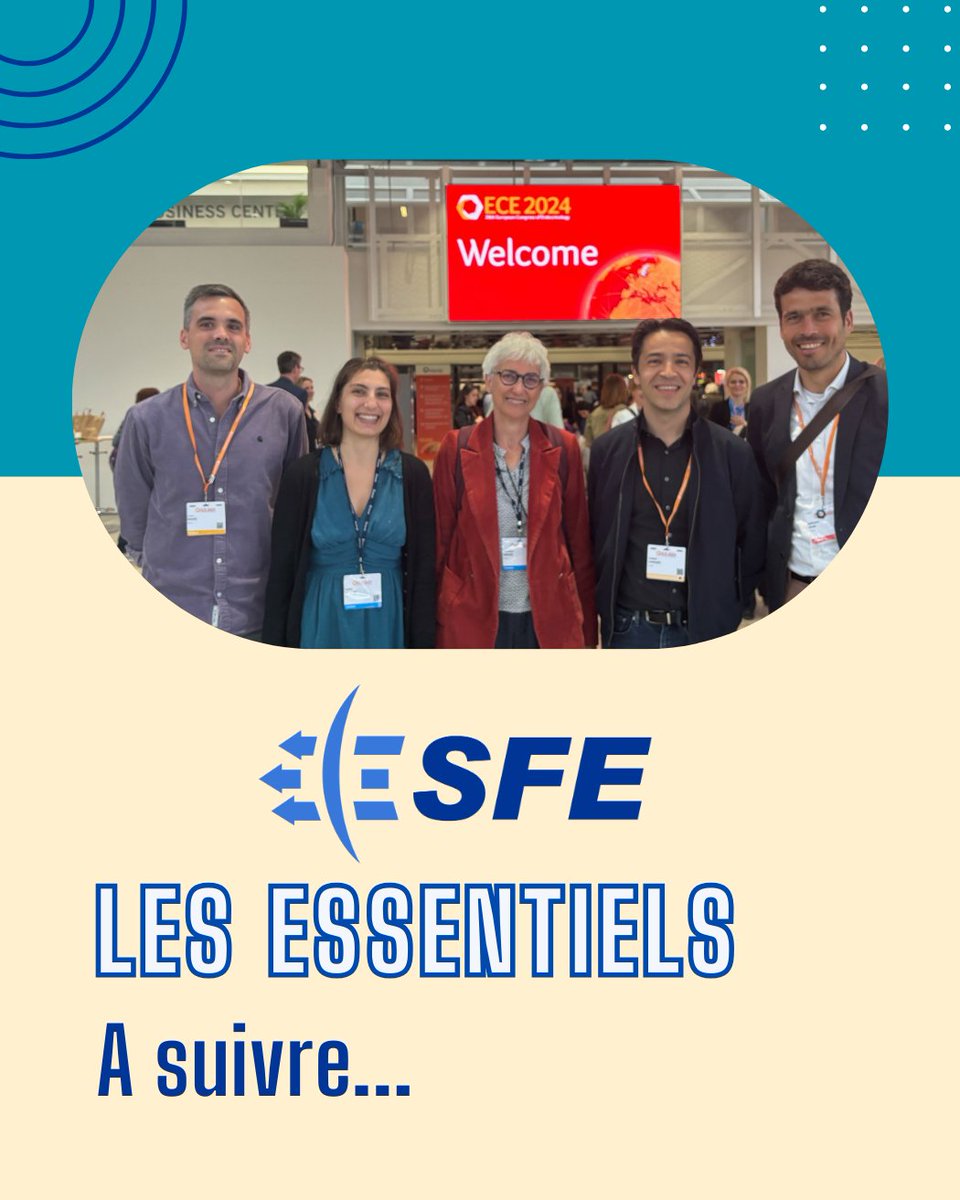 SFEndocrino's tweet photo. ✨Les Essentiels de la SFE | Présentation binôme 💬
❓Découvrez aujourd'hui la présentation du Pr Guillaume Assié et du Dr @LucasBouys ! Ils partagent leur expérience de #ECE2024 et reviennent sur leur collaboration 👇 https://t.co/rFXUvyZy7s