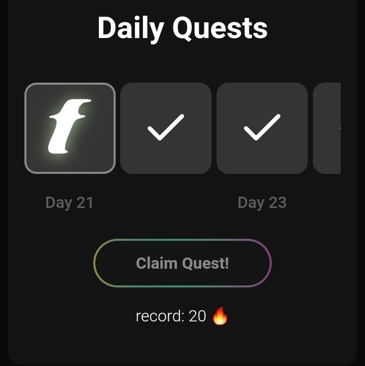 Got a 20 streak hear. Feeling lucky for a double up