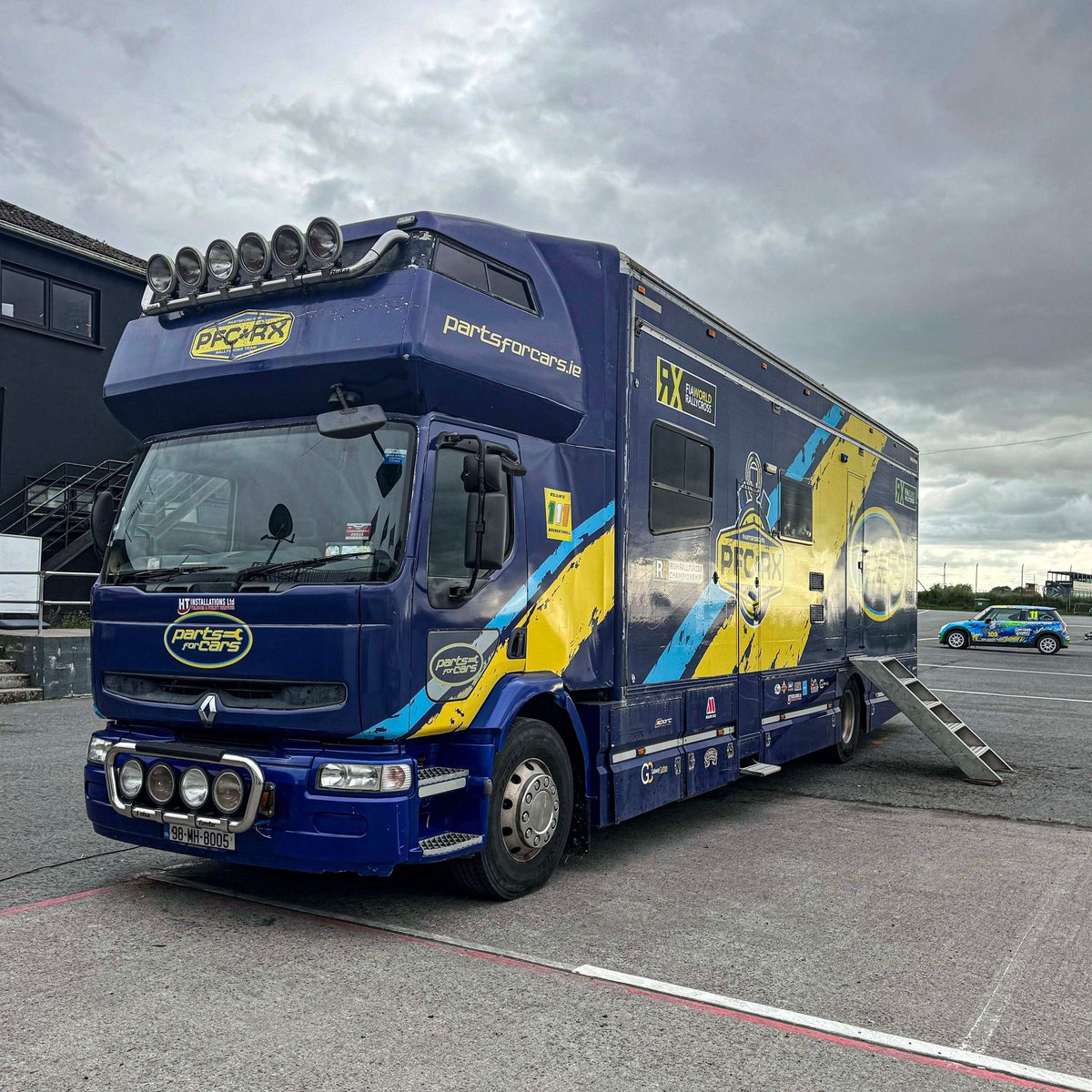 We are all set to go testing today in <a href="/Mondello_Park/">Mondello Park</a> ahead of the Irish Rallycross Championship vs 5 Nations British Rallycross Championship this weekend. Thanks to everyone who has put in a massive effort to get us this far!