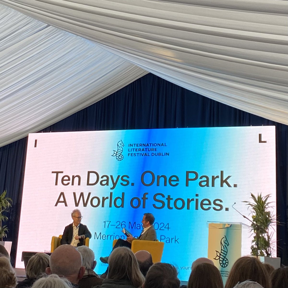 Leonor Pestana Araújo (@leonoor_araujo) on Twitter photo And that’s a wrap! Stunning event with <a href="/amortowles/">amor towles</a> and <a href="/RolandGulliver/">Roland Gulliver</a> at <a href="/ILFDublin/">International Literature Festival Dublin</a> last night.
Amor’s new book ‘Table for Two’ is out now in all good bookshops 🍸 And that’s a wrap! Stunning event with <a href="/amortowles/">amor towles</a> and <a href="/RolandGulliver/">Roland Gulliver</a> at <a href="/ILFDublin/">International Literature Festival Dublin</a> last night.
Amor’s new book ‘Table for Two’ is out now in all good bookshops 🍸
