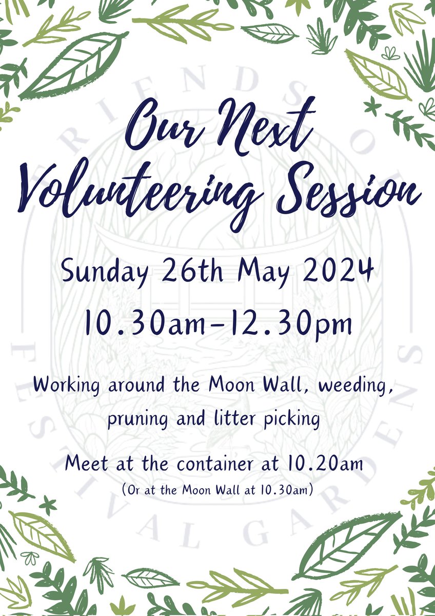 Friends of Festival Gardens (@festivalgardns) on Twitter photo Next session at the Festival Gardens on Sunday.
No experience needed - just turn up! 🌸
#festivalgardens #volunteering <a href="/lpool_LSSL/">Liverpool Streetscene Services Ltd</a> <a href="/lpoolcouncil/">Liverpool City Council</a> Next session at the Festival Gardens on Sunday.
No experience needed - just turn up! 🌸
#festivalgardens #volunteering <a href="/lpool_LSSL/">Liverpool Streetscene Services Ltd</a> <a href="/lpoolcouncil/">Liverpool City Council</a>