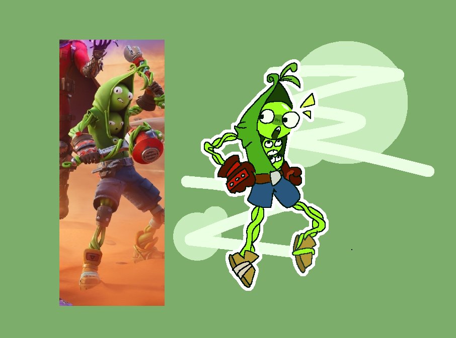 therklesucks__'s tweet photo. doodle of the pea guy #chapter5season3wrecked https://t.co/b6PNnb0SON