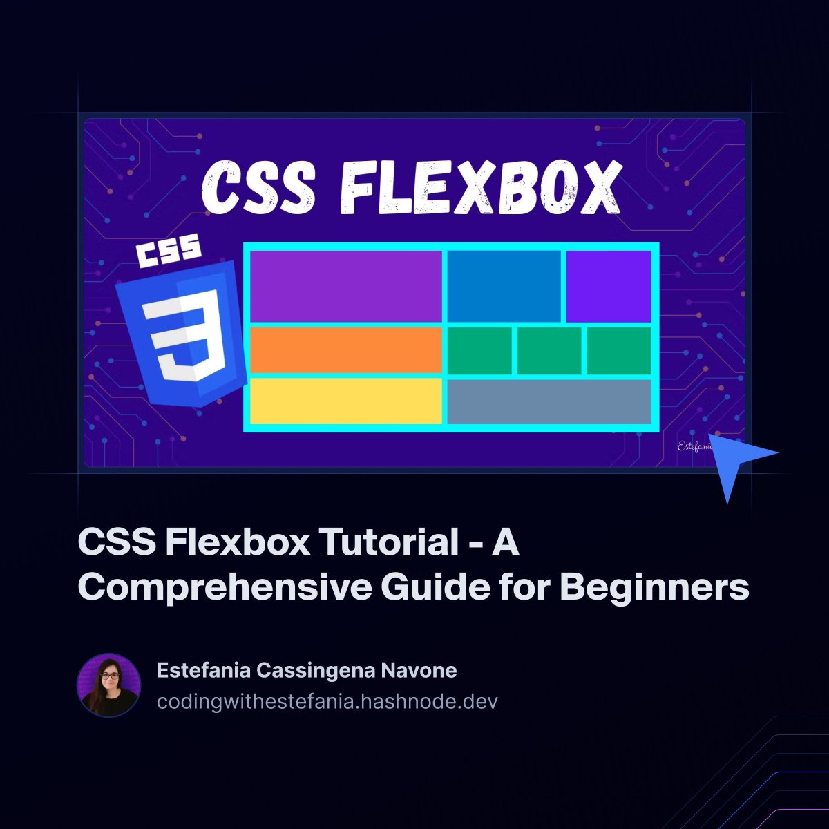 Flexbox is a one-dimensional CSS layout model based on flex containers &amp; flex items. And in this tutorial <a href="/EstefaniaCassN/">Estefania Cassingena</a> presents a visual Flexbox guide for beginners.

Inside? 🤔
- Understanding of CSS Flexbox
- Use it to create flexible &amp; responsive layouts