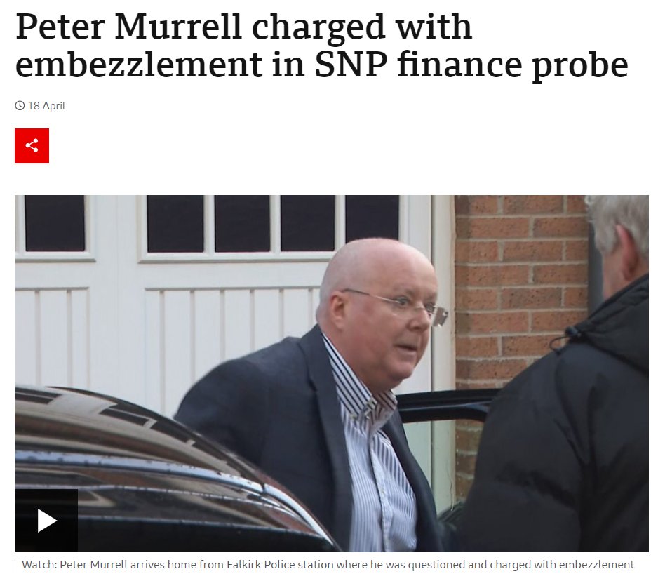 DAN TOLD U SO REF EX SNP CEO ARRESTED 4 FRAUD bbc.co.uk/news/uk-scotla…