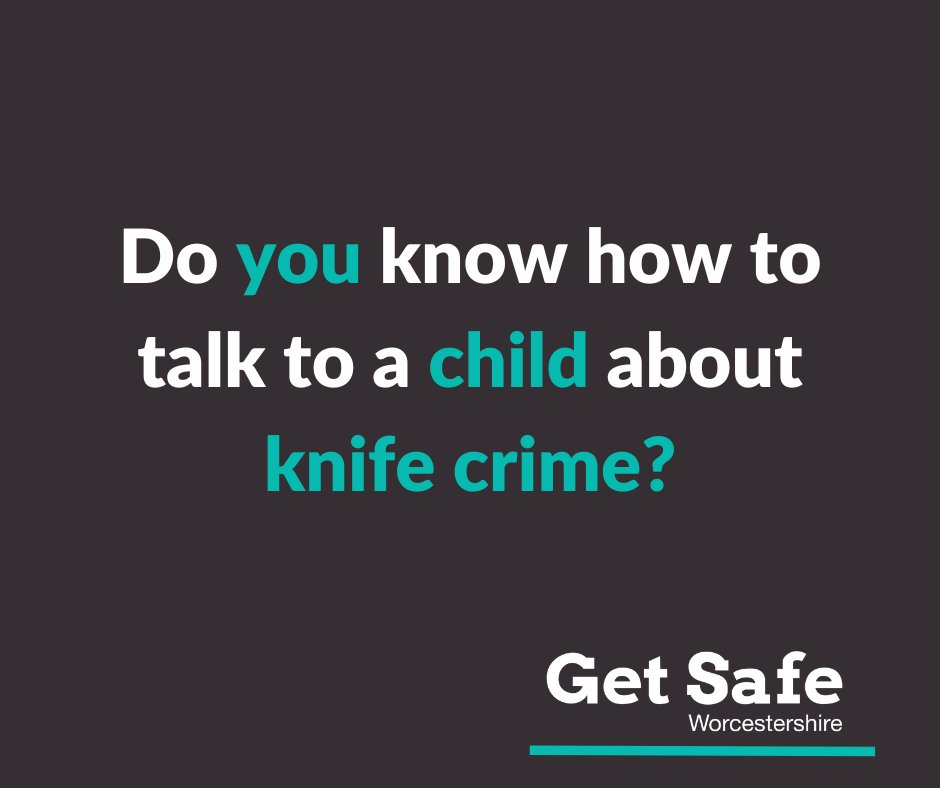 🚨 Do you know how to talk to your child if you think they are carrying a knife? It’s a difficult conversation, but it's important to have. For more advice on how to talk to children and young people about knife crime visit 🔗 bit.ly/3ydPuz8 #GetSafe