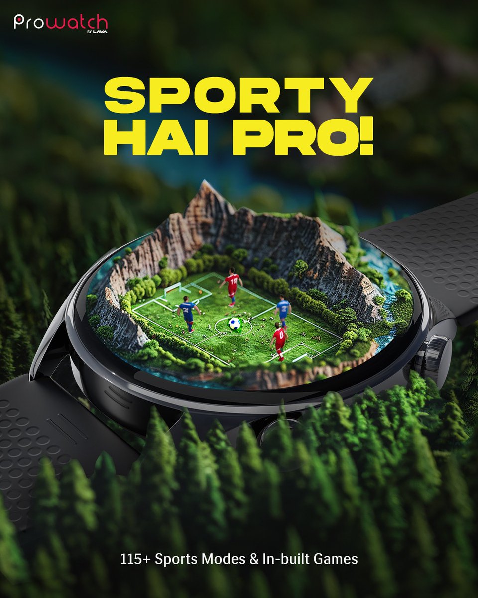 Aaj kaunsa game on hai pro?
Unlock 115+ Sports Modes with the all-new Prowatch ZN today!

#ToughHaiPro #ProWatch #Prozone
