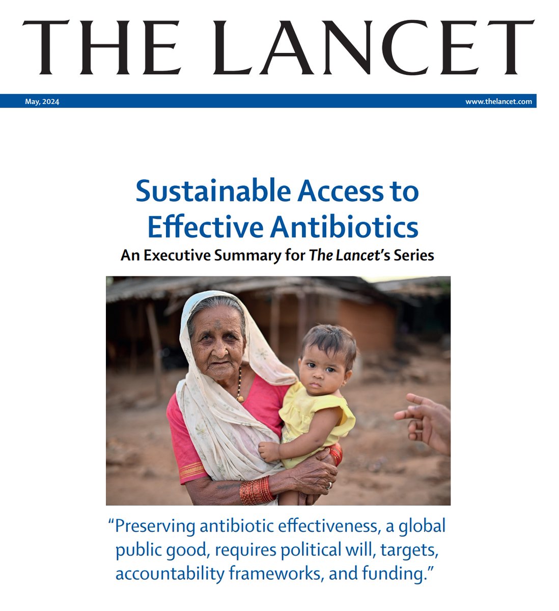 🌟The Lancet Series on #AntimicrobialResistance: The need for sustainable access to effective antibiotics 🌟

This series reveals the need for urgent action on AMR which includes an article by ISAC Director/APUA Treasurer, Prof. Heiman Wertheim

tinyurl.com/jb9fn7xb
#IDxposts