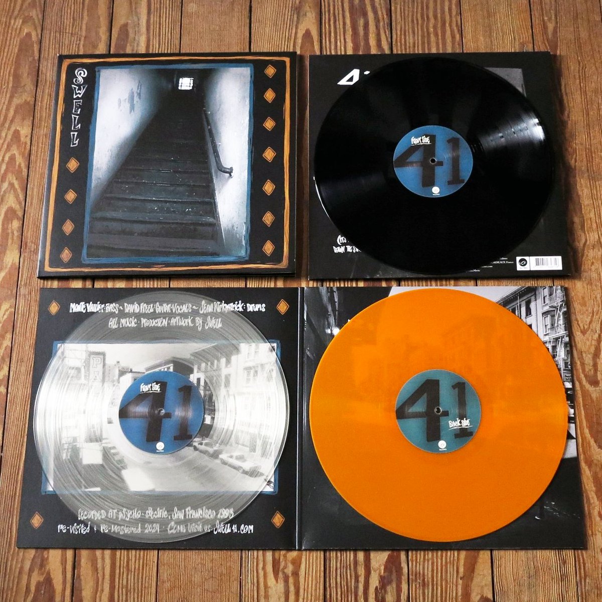 Nous sommes fiers d’accueillir aujourd’hui en réédition vinyle ce sombre joyau qu’est '41' de Swell, avec un nouveau visuel, un son soigneusement remastérisé par JJ Golden, et un livret inédit de 12 p. Nos pensées et notre gratitude vont à David Freel. bit.ly/swell41dig