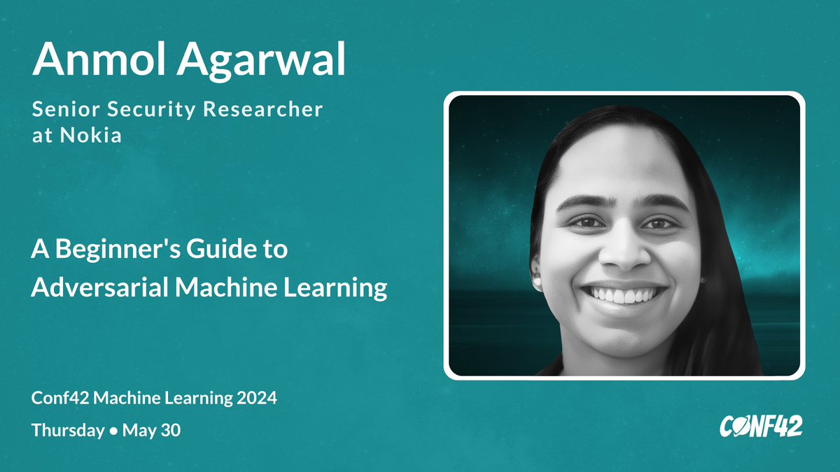 🌟Join Us at #Conf42 #MachineLearning!🌟 🔗Register now: conf42.com/Machine_Learni… Learn the fundamentals of protecting #AI models from adversarial attacks and enhancing their security. #AdversarialML #DeepLearning #ArtificialIntelligence #ML #BigData #TechTrends #Inspiration