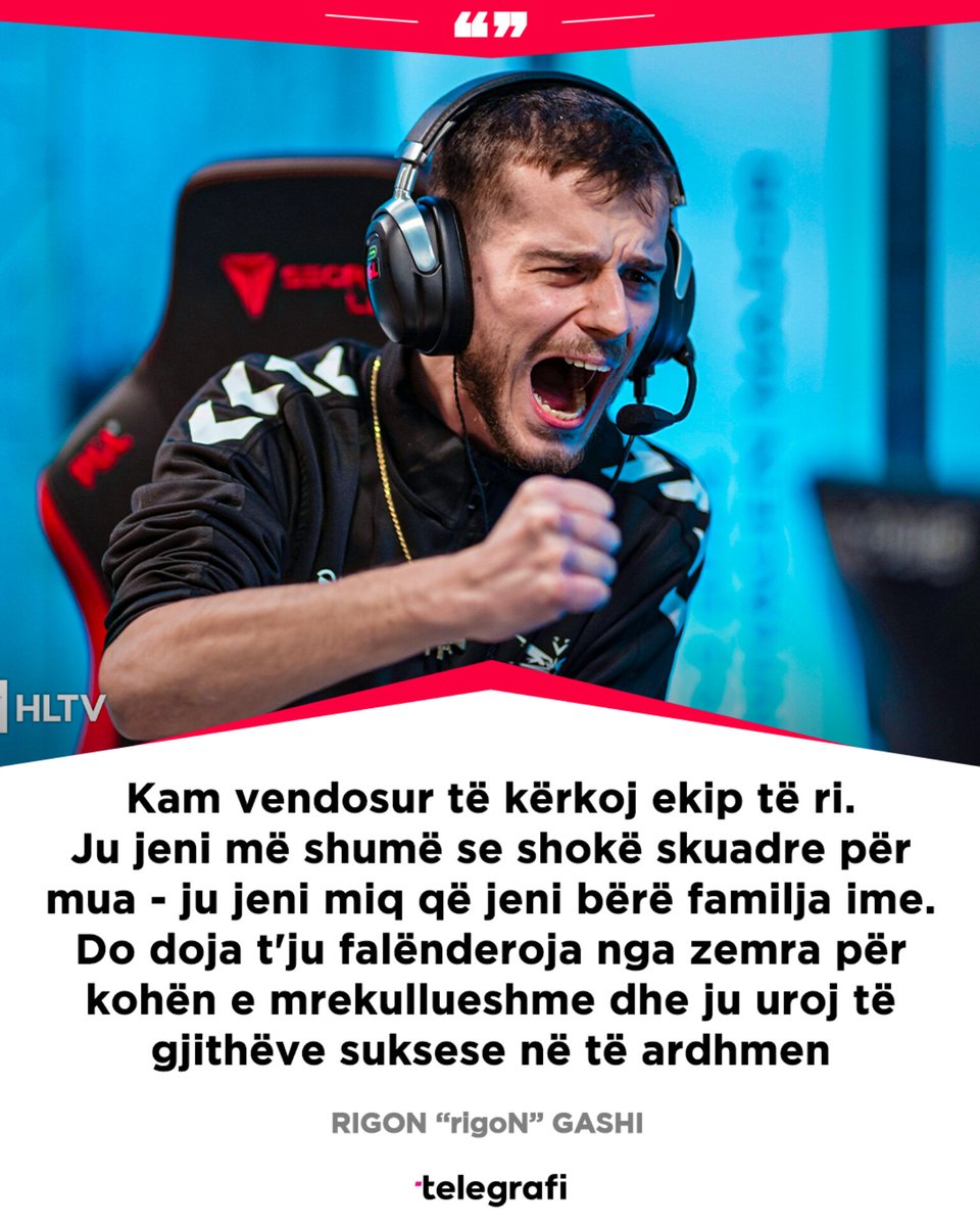 TelegrafiSport's tweet photo. Një zhvillim befasues 😮

Forca djema, vazhdoni me punën e madhe për t'u kthyer atje ku edhe meritoni 💪

#TelegrafiSport #TelegrafieSports #rigoN #GuildEagles #BadNewsEagles https://t.co/JJw740UhCq