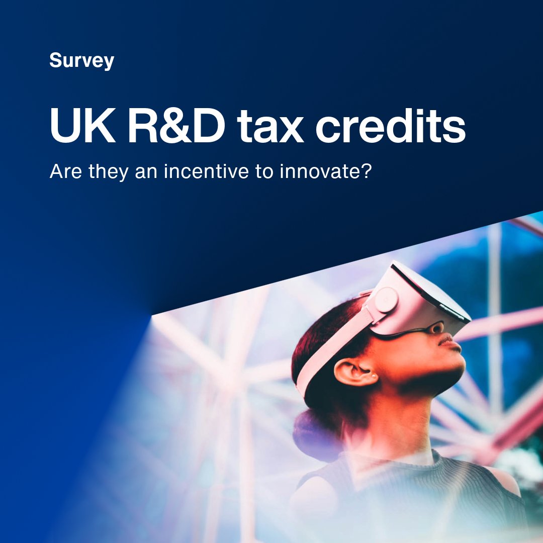 💡The UK has had an R&D tax credit scheme for 24 years. Does the UK’s R&D tax credit scheme provide an incentive to innovate in 2024?🔬 👇Please let us know your thoughts by completing our short survey🖊️ crowe1.co.uk/s/c32299948d5f… #RandD #Innovation #RandDTax #TaxIncentives