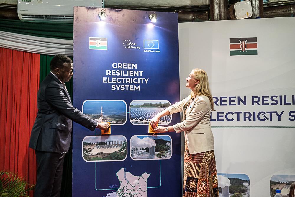 The EU 🇪🇺 Green Resilient Electricity System Programme grant will help reduce the investment costs of the renewable energy generation projects and the grid improvements, making the Kenyan 🇰🇪 electricity sector more sustainable. #GlobalGetaway #EUwithYou #EUinKenya