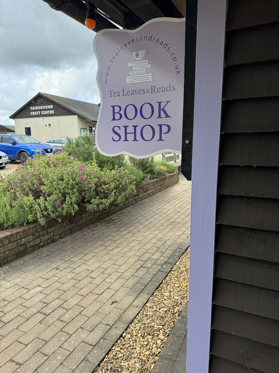 And just like that… we are open. We have a sign. And it’s really real. The #bookshop dream. 💜