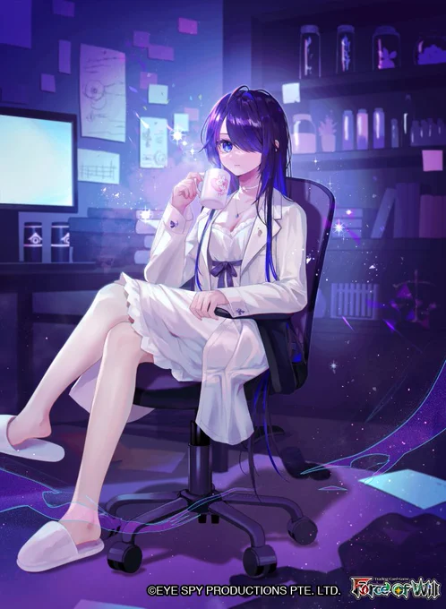 本日5月24日 発売のForce of Will 『Thoth of the Trinity』にて「LUCIE,THE "WITCH"」と「LUCIE,SYNTHETIC ALCHEMIST」を描かせていただきました。よろしくお願いします!#fowtcg  