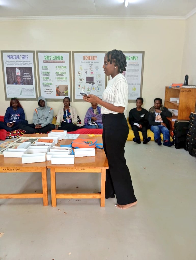 ProStrategyAfri's tweet photo. Our lead Soft Skills trainer spent the afternoon with young minds from @LapidLeaders in an engaging session on Design Thinking . The participants took off their shoes 👣 (literally) and dove into some serious fun learning!
#SoftSkillsandCommunication
#Prostrategyafrica https://t.co/9AyoUeVsuo