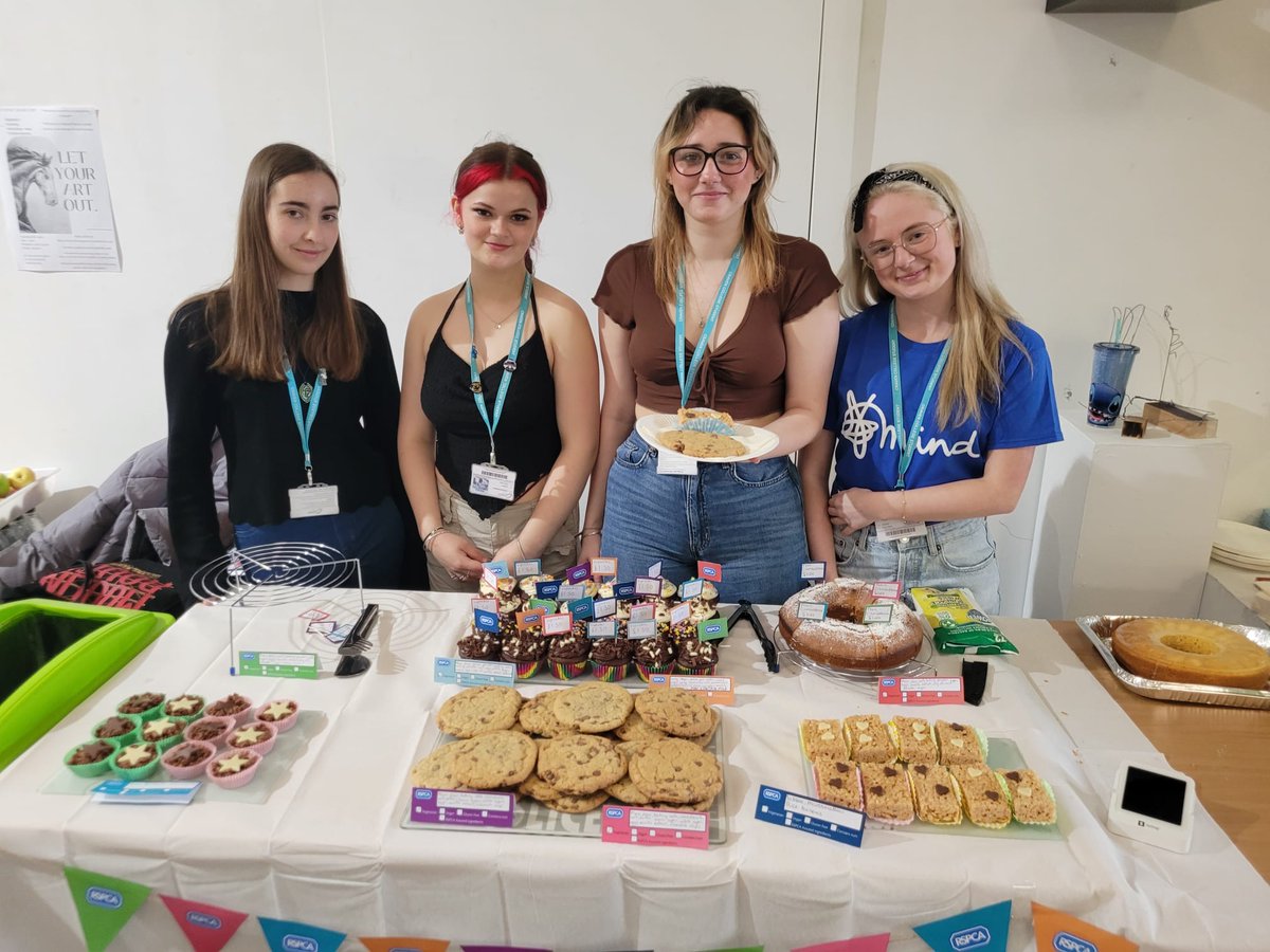 Our Business Level 3 students recently hosted an amazing bake sale as part of their Event Management unit, raising £125.45 for @MindCharity and @RSPCACraven! 🎉 A huge well done to everyone involved!