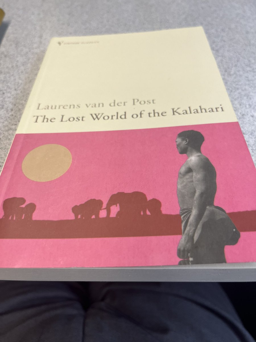 Re-reading after many years, and surprised to discover how harrowing the first chapters are on the Bushman’s extermination. Not as systematic as say Tasmania but made more poignant and complex by being perpetrated by African as well as white colonial actors.