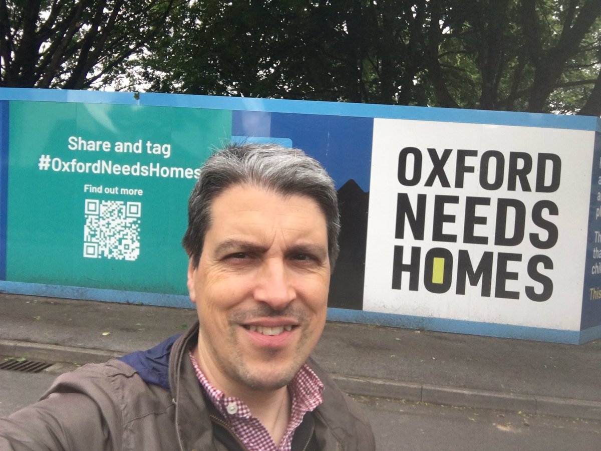 Today I visited Northfield Hostel. More 61 affordable homes. @OxfordCity #OxfordNeedsHomes