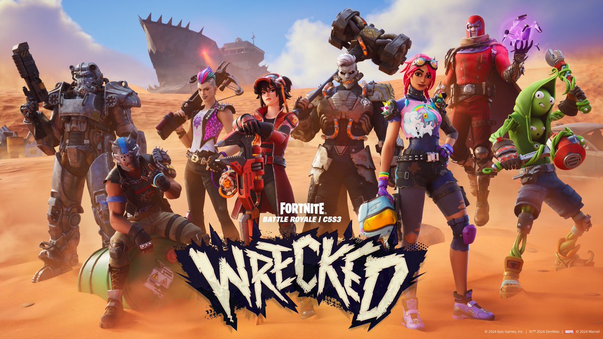 if u plan to buy the battle pass, use code -theashofus- to support me! thank you so much 🧡🧡🧡🧡 #ad #Fortnite #FortniteWrecked #FortniteC5S3Wrecked #Fallout